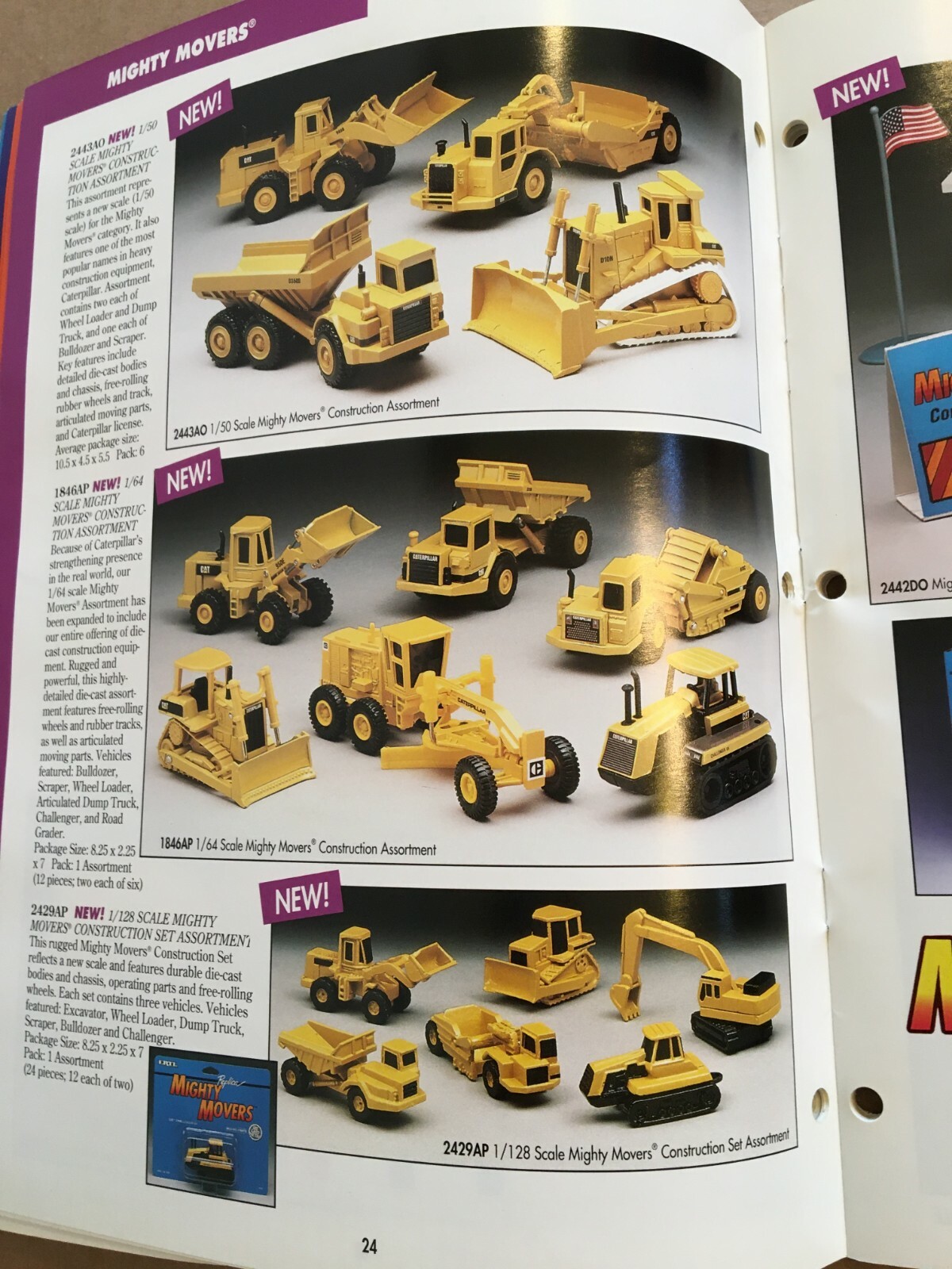 Ertl Toys Brochure 1991 (Nice)