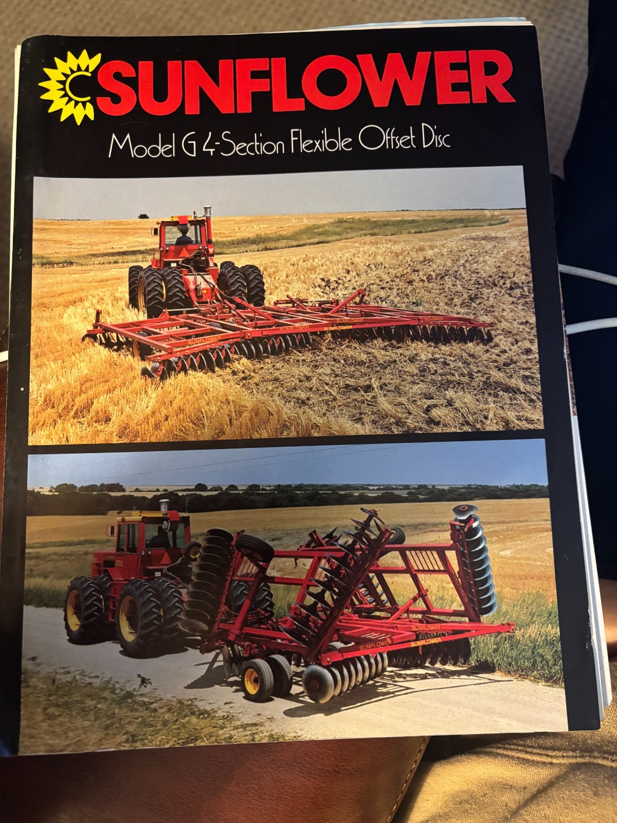 Sunflower Model G 4-Section Flexible Offset Disc Brochure AMIL26