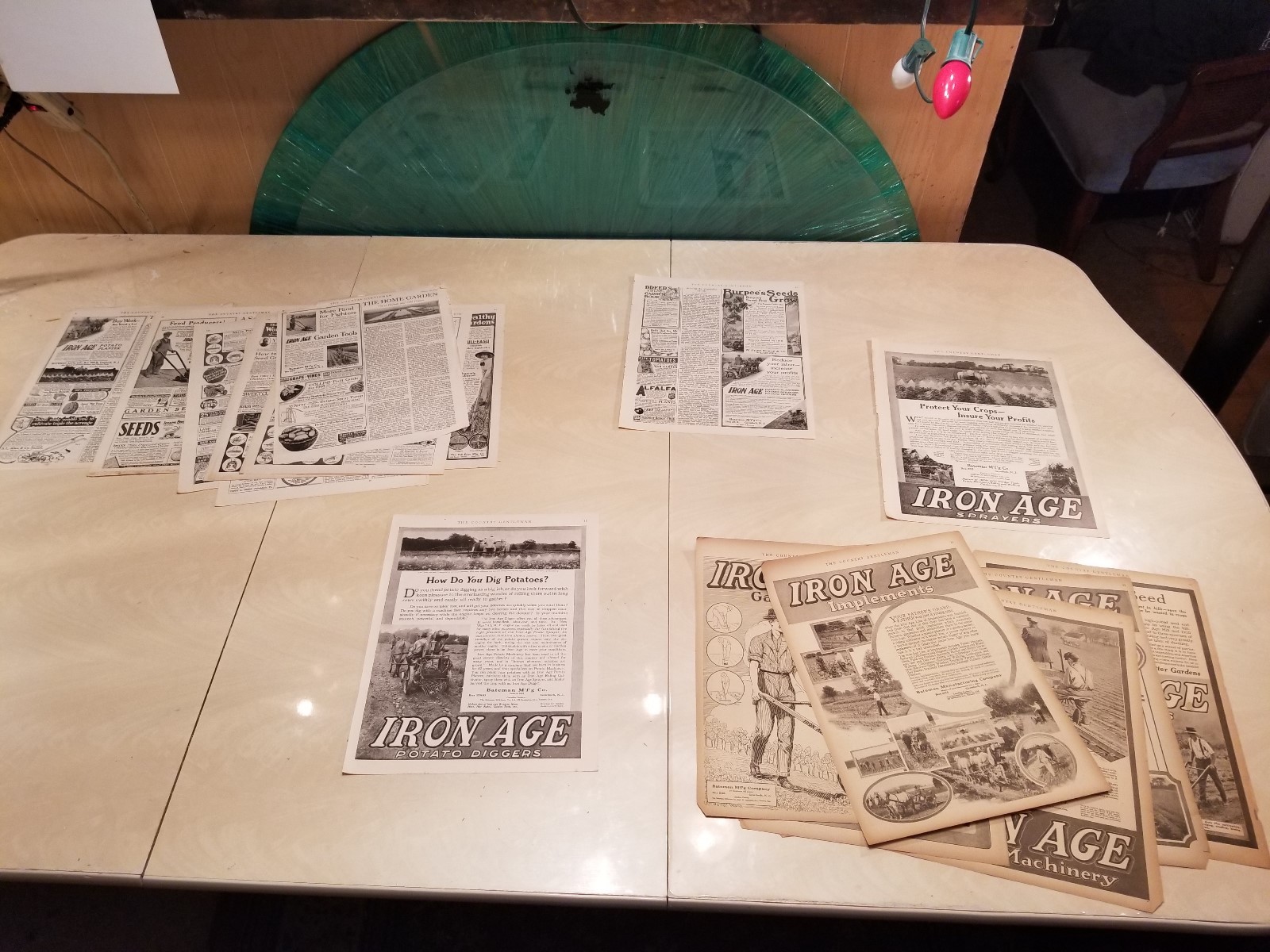 Bateman Manufacturing Company 1916-1919 The Country Gentleman 17 print ads