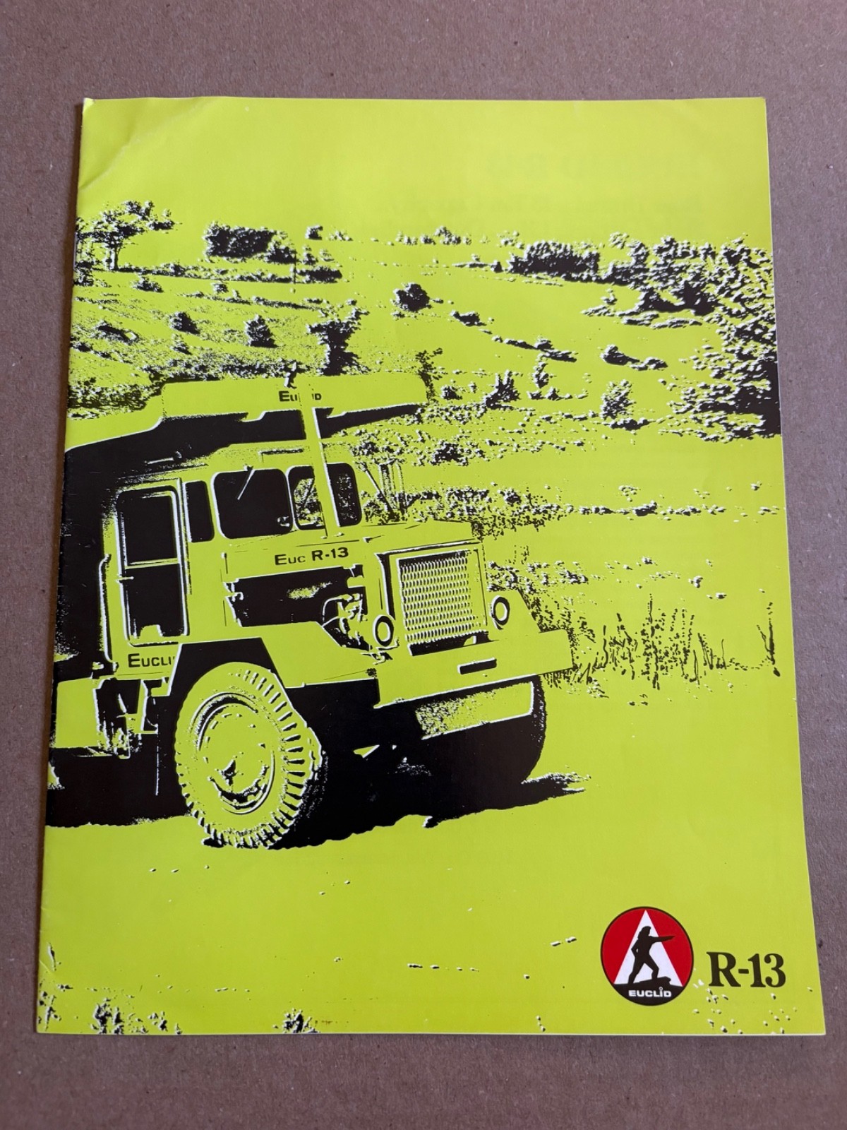 Vintage Euclid R-13 13 Ton Off Road Dump Truck Sales Brochure