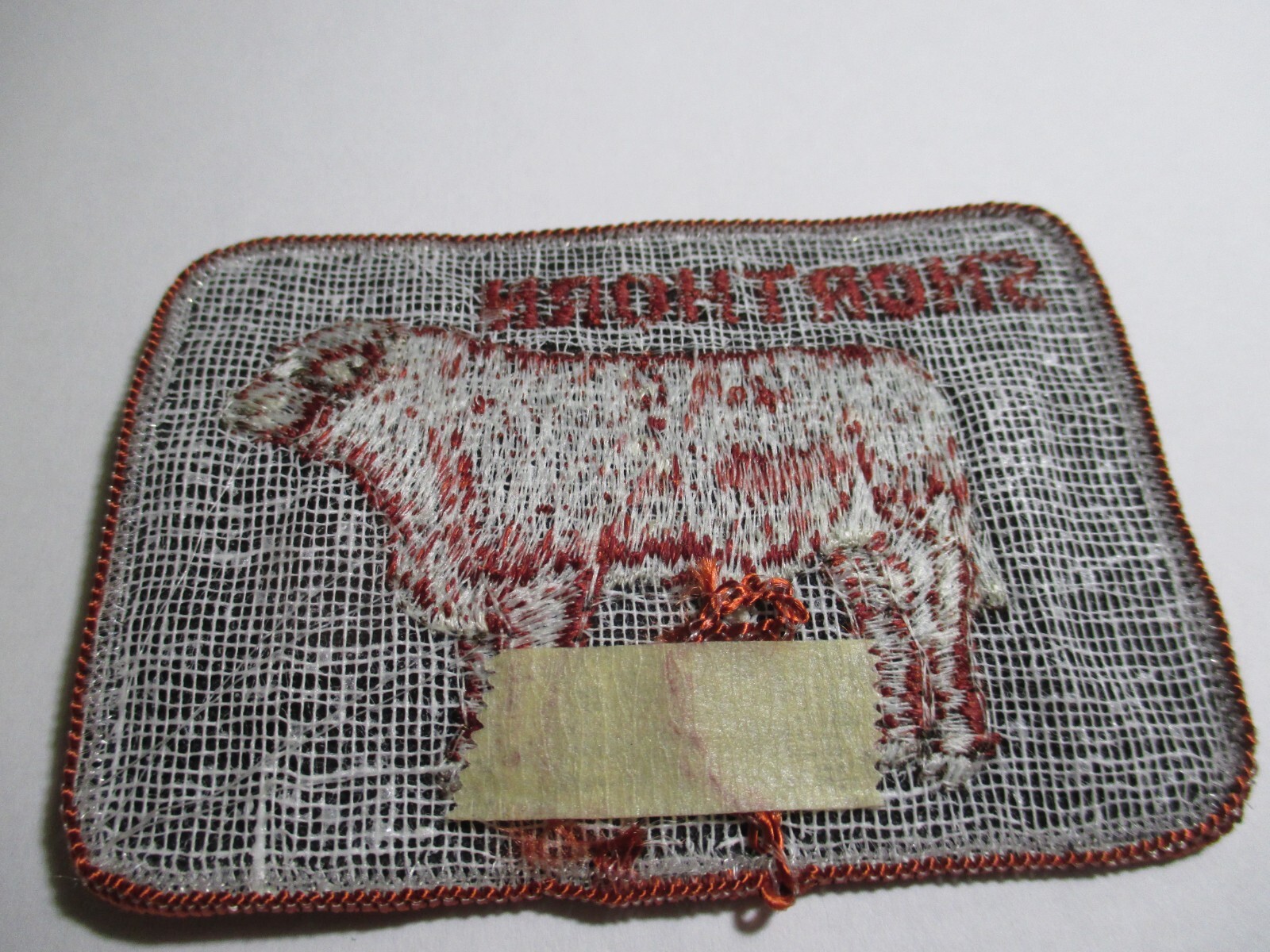 Cow Patch Shorthorn Agricultural Farming Animals Weed & Feed NOS Vintage 70&rsquo;s