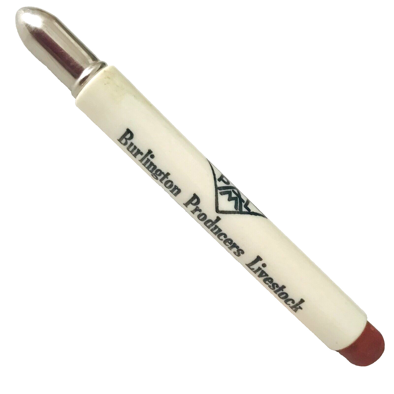 Vintage Burlington Producers Livestock Bullet Pencil Burlington CO Colorado