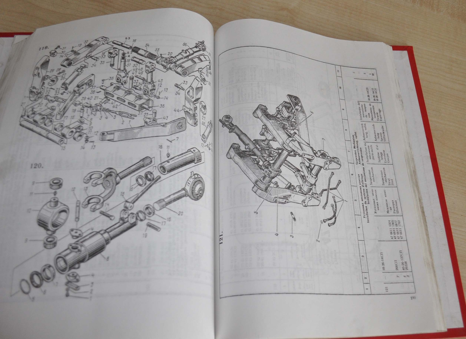 1990 ChTZ T-170 Tractor Parts Catalog Manual Tractoroexport RU ENG FR DE SP