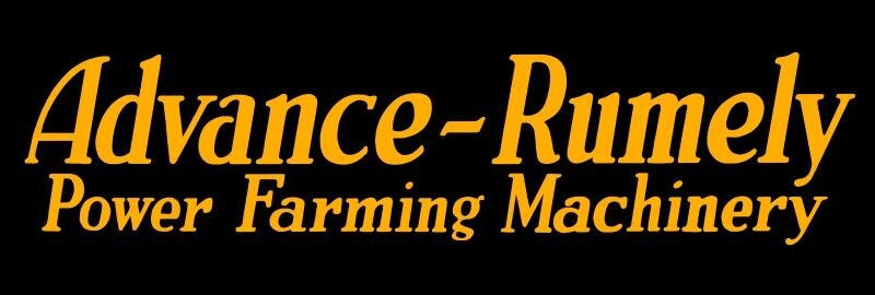 Advance Rumely Power Farming Machinery NEW Sign 12×36&Prime; USA STEEL XL Size