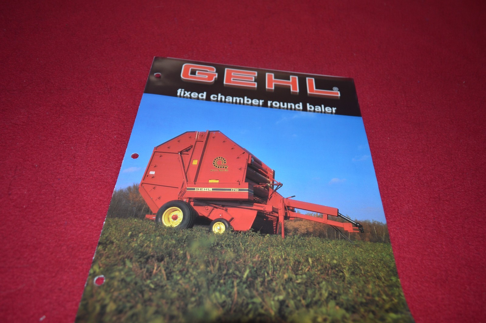 Gehl 1310 1710 Round Baler Dealers Brochure DCPA 4466