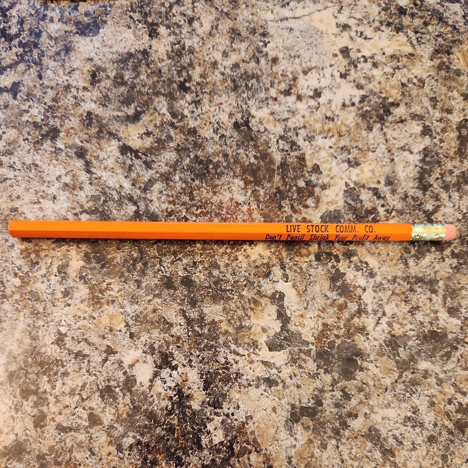 Vintage Siouxland Live Stock Commission Sioux City Iowa Stockyards Pencil