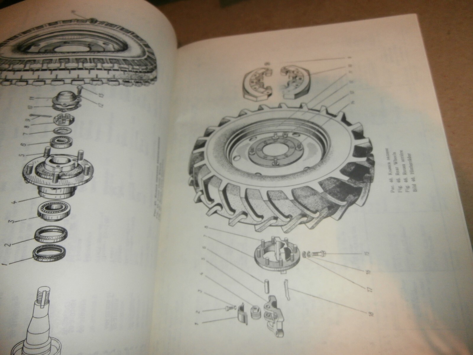 1982 Belarus Tractor MT3-80 MT3-82 Parts Assembly Catalog Manual