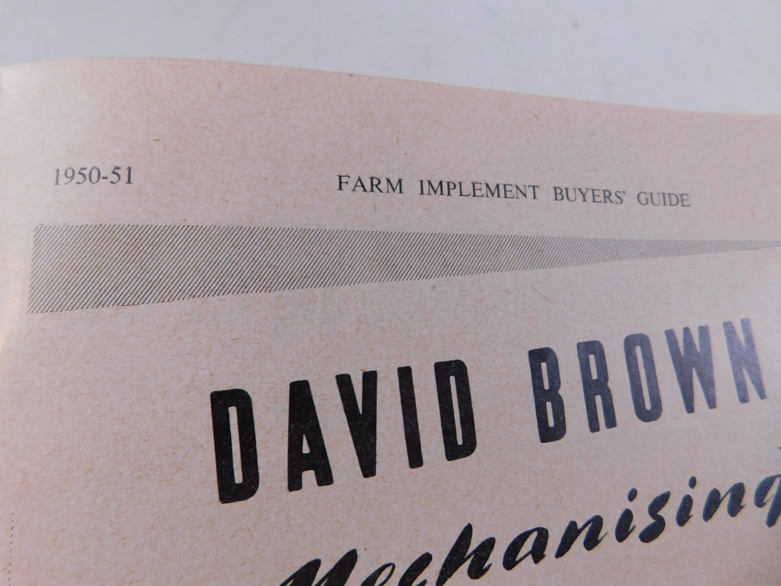 1950 FARM IMPLEMENT BUYER&rsquo;S GUIDE AGRICULTURAL MOWERS RAKES SWATHERS CORN DRILL