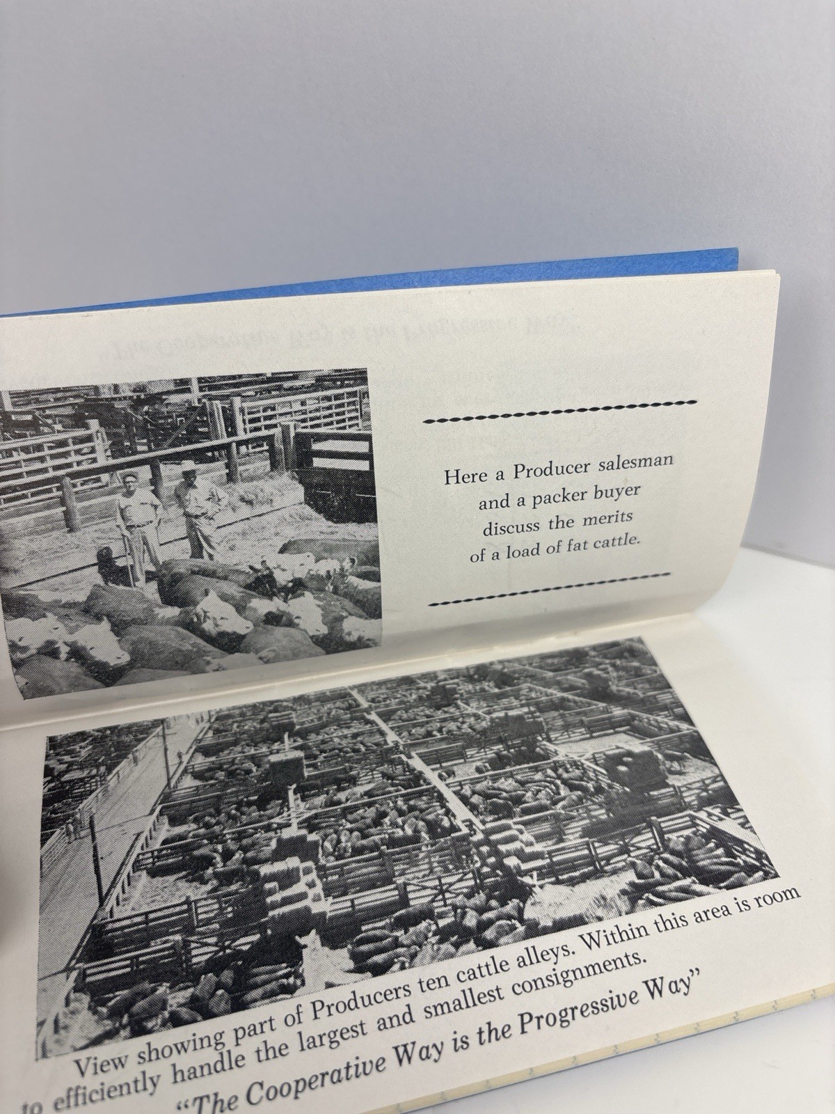 Vintage Denver Stock Yards Livestock PALM Booklet Notepad Unused