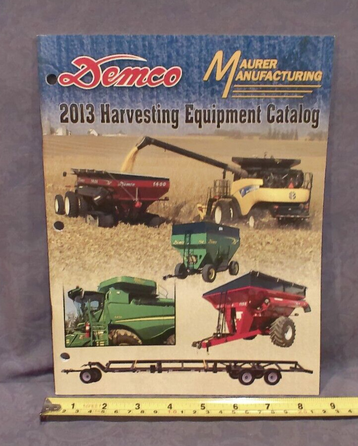Maurer Manufacturing Demco 2013 Harvesting Equipment Catalog
