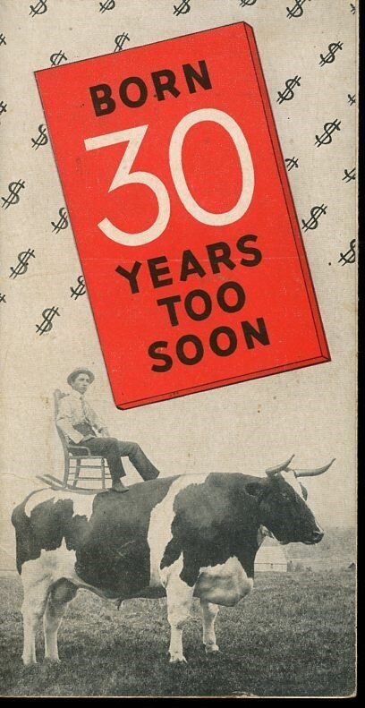 Holstein- Friesian Association of America Born 30 Years to Soon Brochure