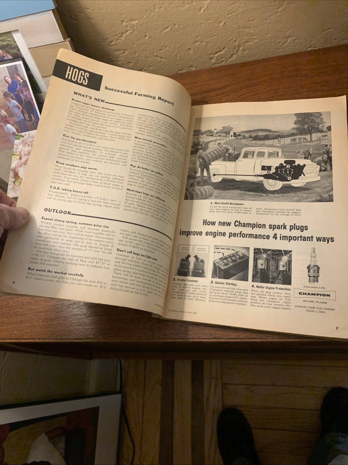 ‘SUCCESSFUL FARMING’ MAGAZINE – MAY ‘57- MAGAZINE OF FARM BUSINESS & FARM HOMES