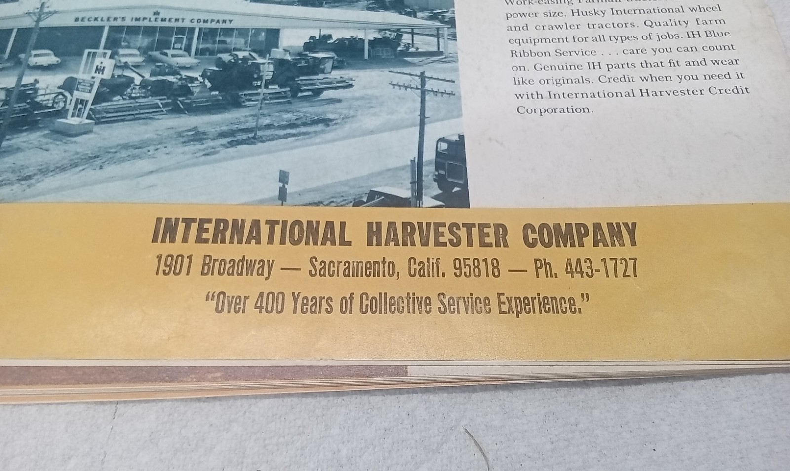 International Harvester Buyers Guide For Summer & Fall 1966 Brochure AD-3350-S