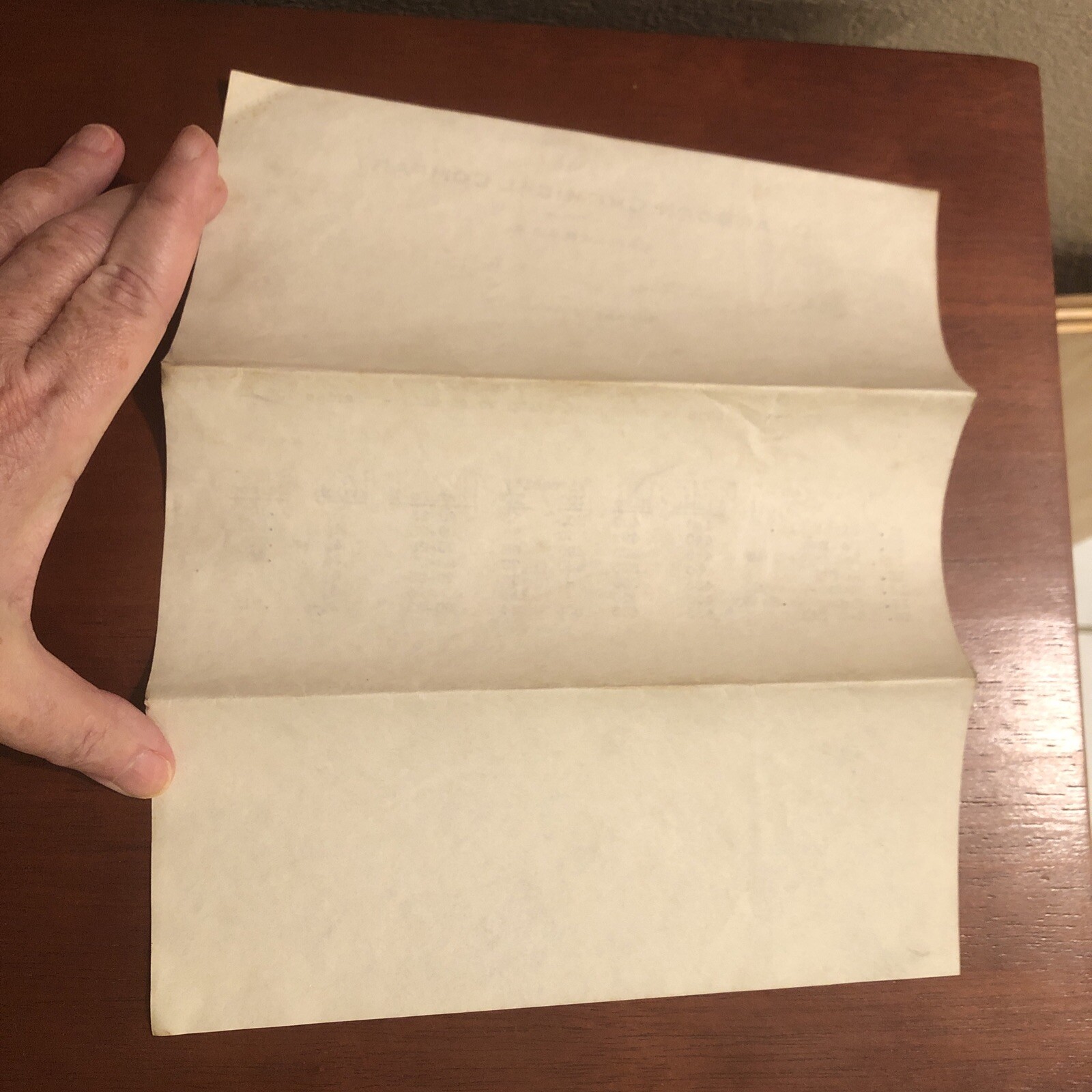 1930s? DEARBORN CHEMICAL Letter / Letterhead ~ Duplicate ~ BLUE SEAL ~AUTHENTIC