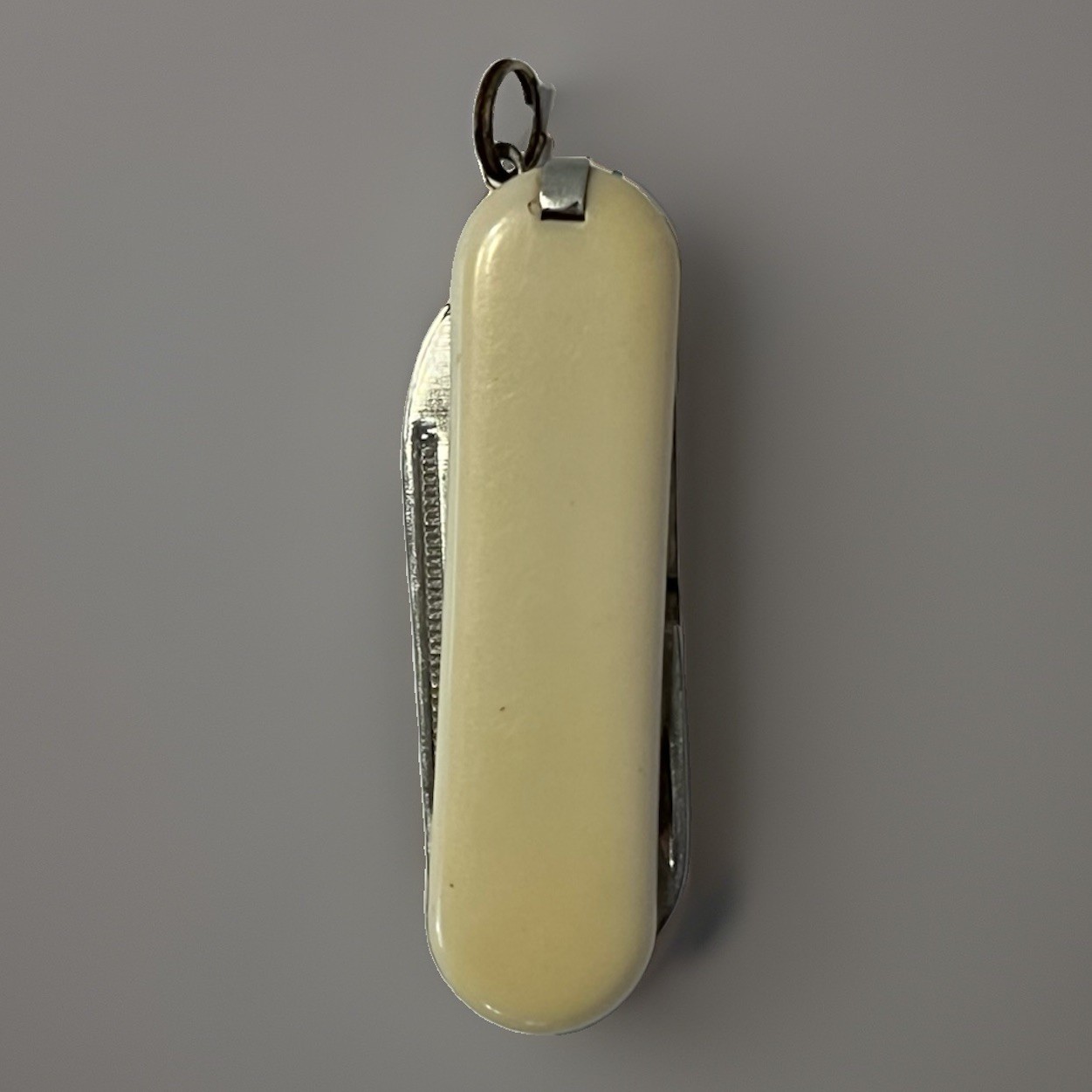 Mantis Tiller Advertising Keychain Mini Pocket Knife Blade File Scissors Tool