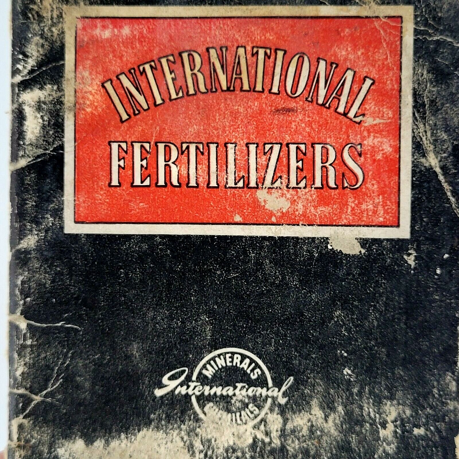 1956 International Fertilizers Pocket Calendar & Notepad Chicago Mason City Iowa