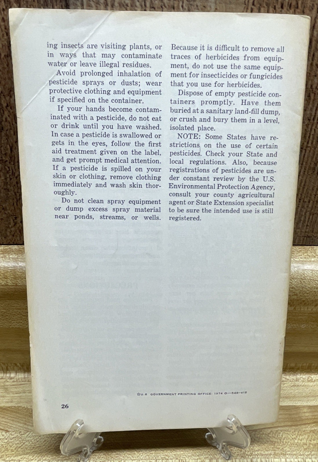 US Department Of Agriculture Farmers’ Bulletin Fruit Soil Birds Lot Of (7) Vtg