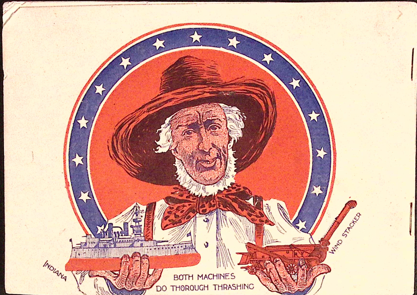 1898 Uncle Sam’s Thrashing Machines Indianapolis Indiana Manufacturing Booklet