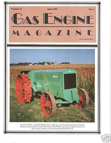 30-60 Rumely E Tractor – International M Engine – GAS ENGINE Magazine