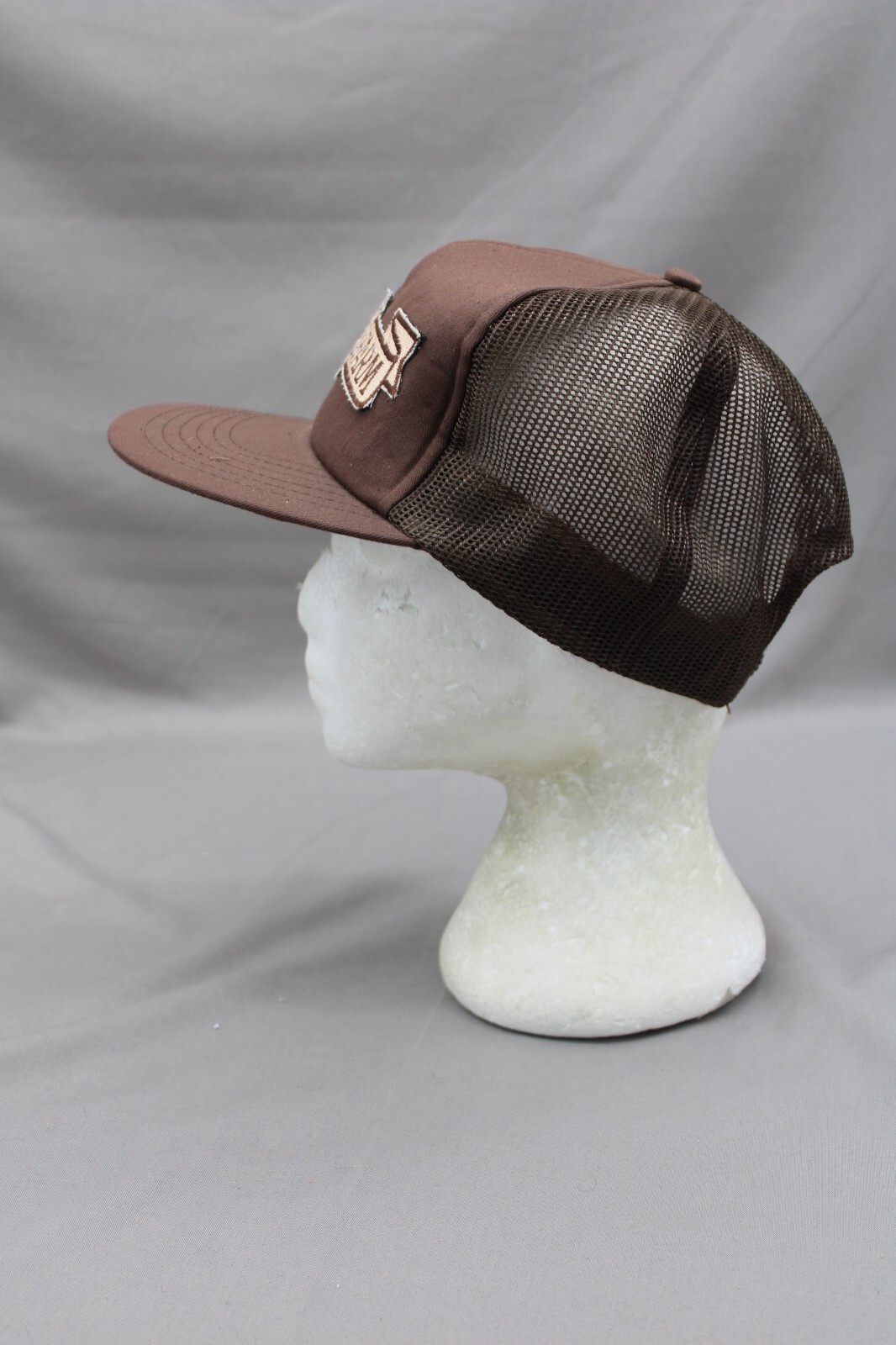 Vintage Trucker Hat – The Jersey Farm – Crested Cow Patch – Adult Snapback