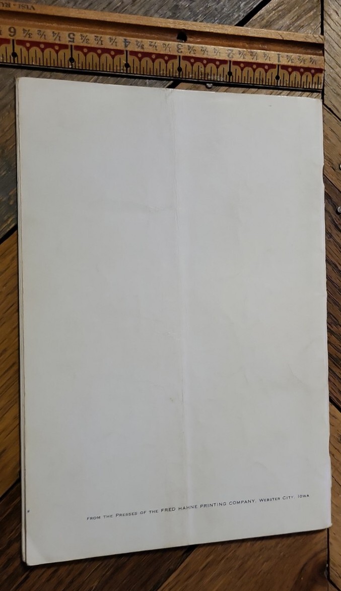 1954 Atlantic Angus Association Sale Bill Aberdeen Cattle Maryland + genealogy