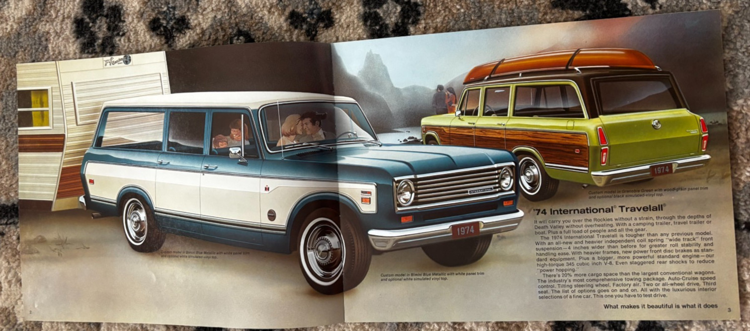 International Harvester Scout RV For 1974 Brochure DCPA26