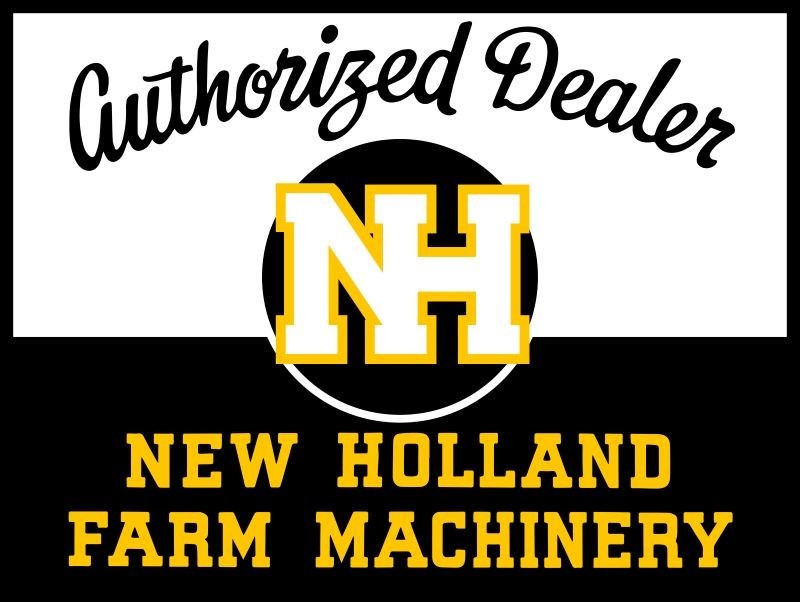 New Holland Farm Machinery Authorized Dealer New Metal Sign: 12×16&Prime; Ships Free