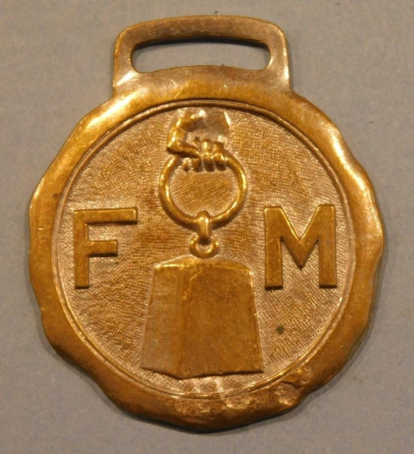 Fairbanks Morse Watch Fob Shelf 1A4-22
