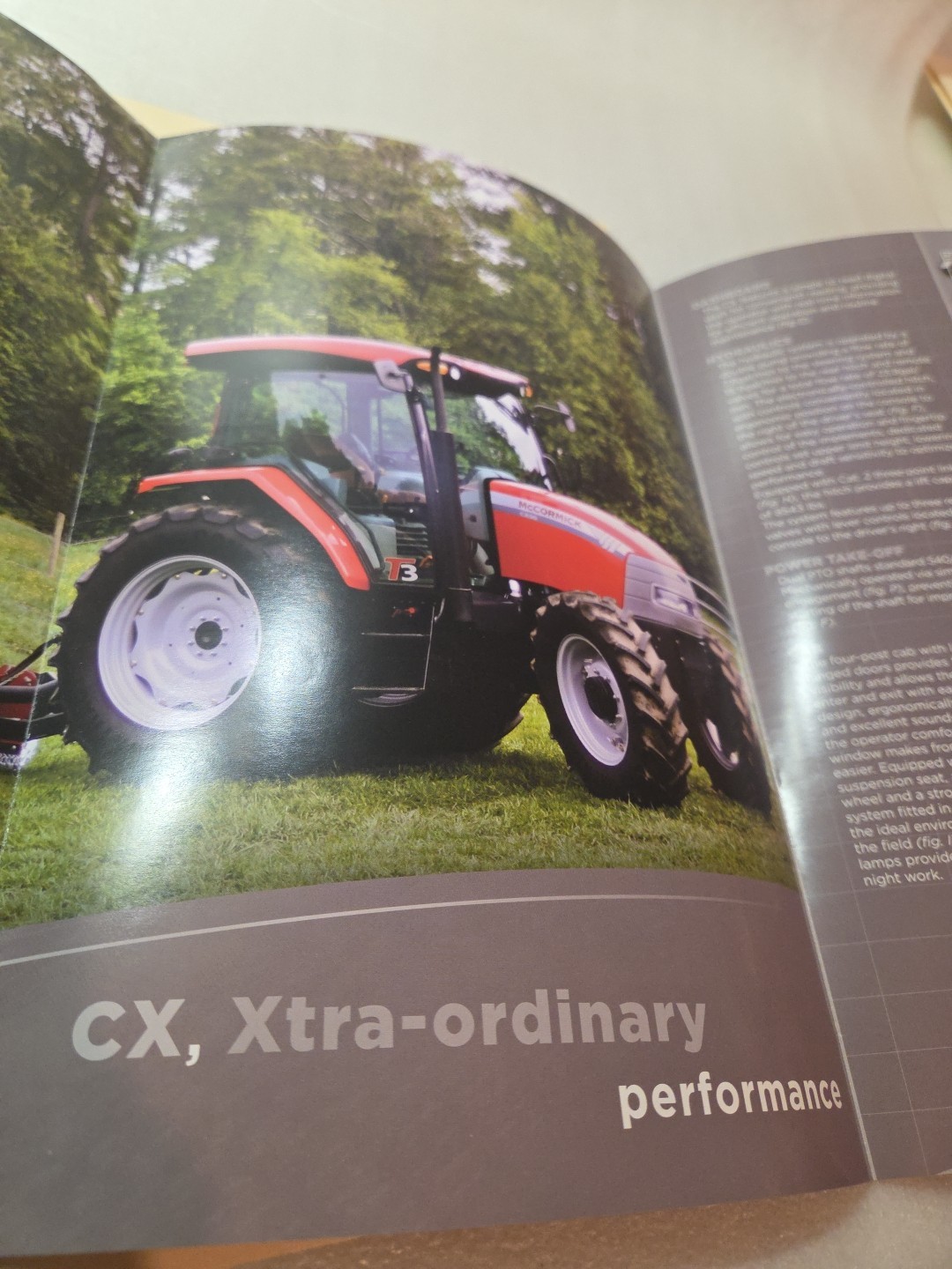 McCormick CX Series Tractor Brochure Vintage Agricultural Advertising