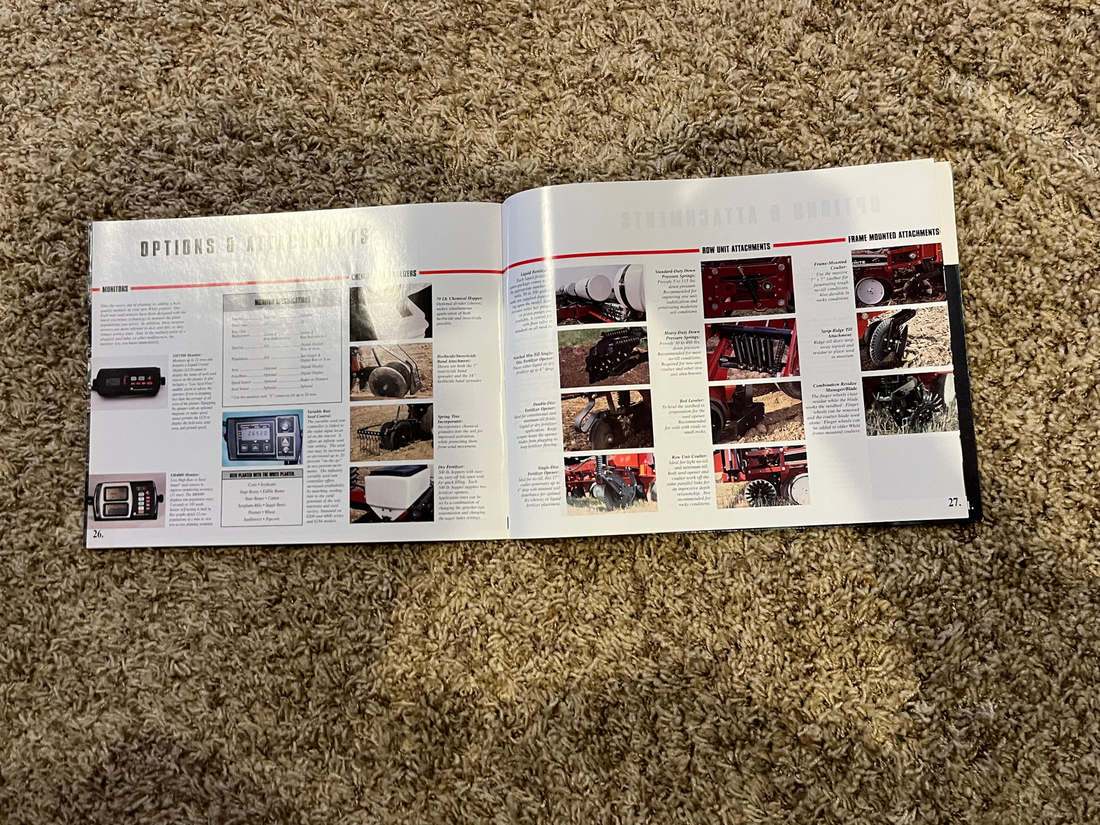 WHITE AGCO PLANTERS BROCHURE