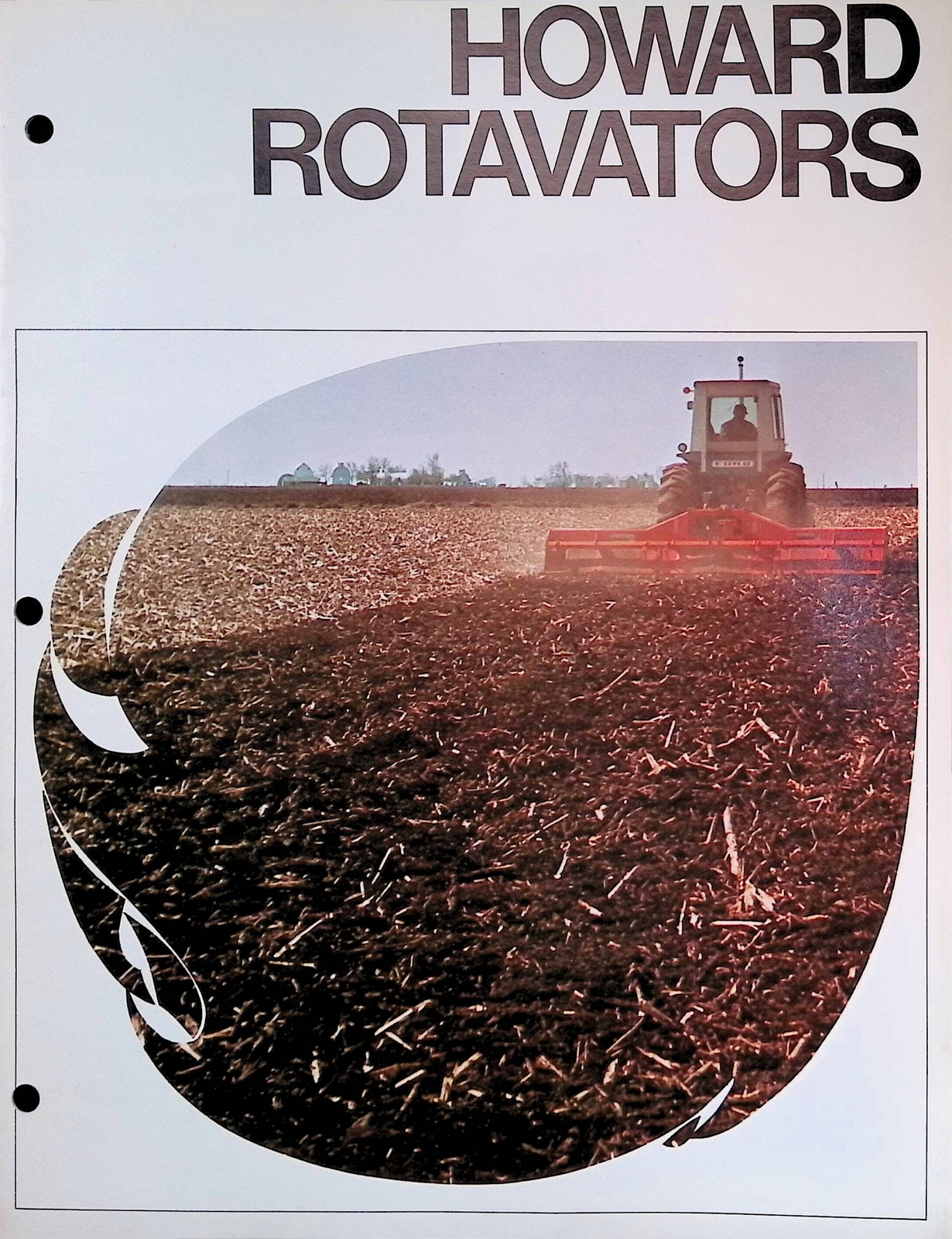 Vintage Farm Brochure Howard Rotavators Farming Solutions and Equipment Guide