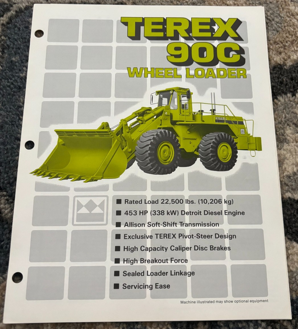 Terex 90C Wheel Loader Brochure DCPA26