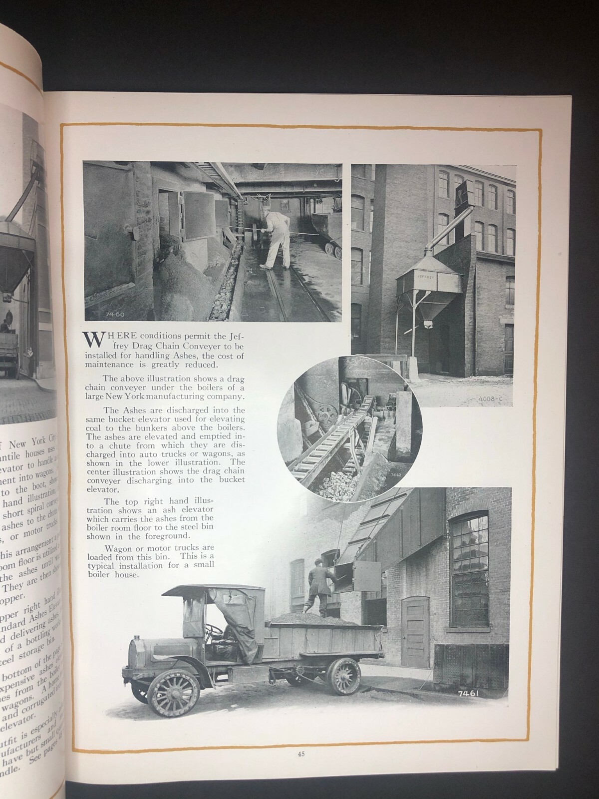 1919 88 pg. « Jeffrey Bucket Elevators » Product Catalog VGC