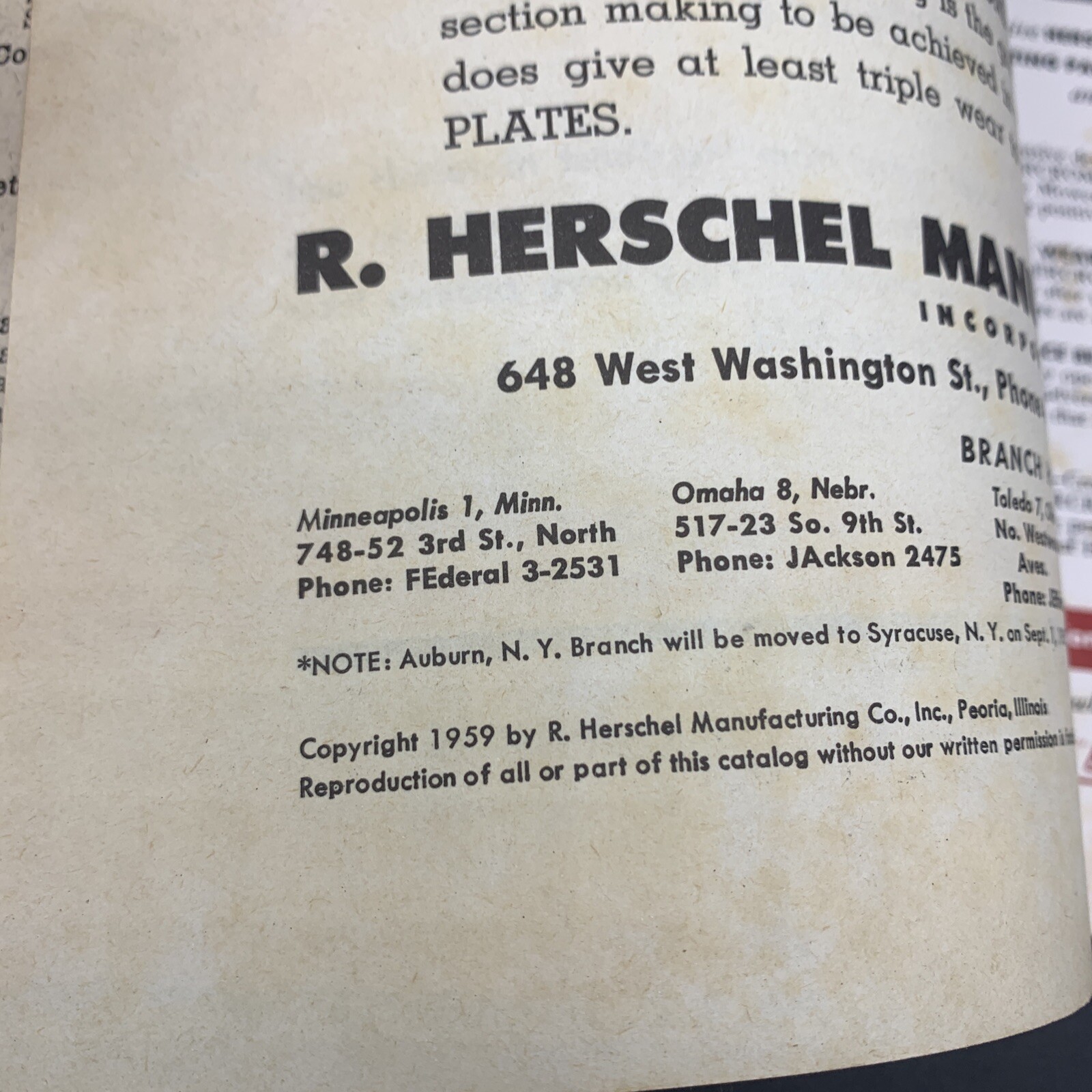 1959 Des Moines Iron Co Repair Parts Catalog Mowers/Combines/Swathers/Harvester