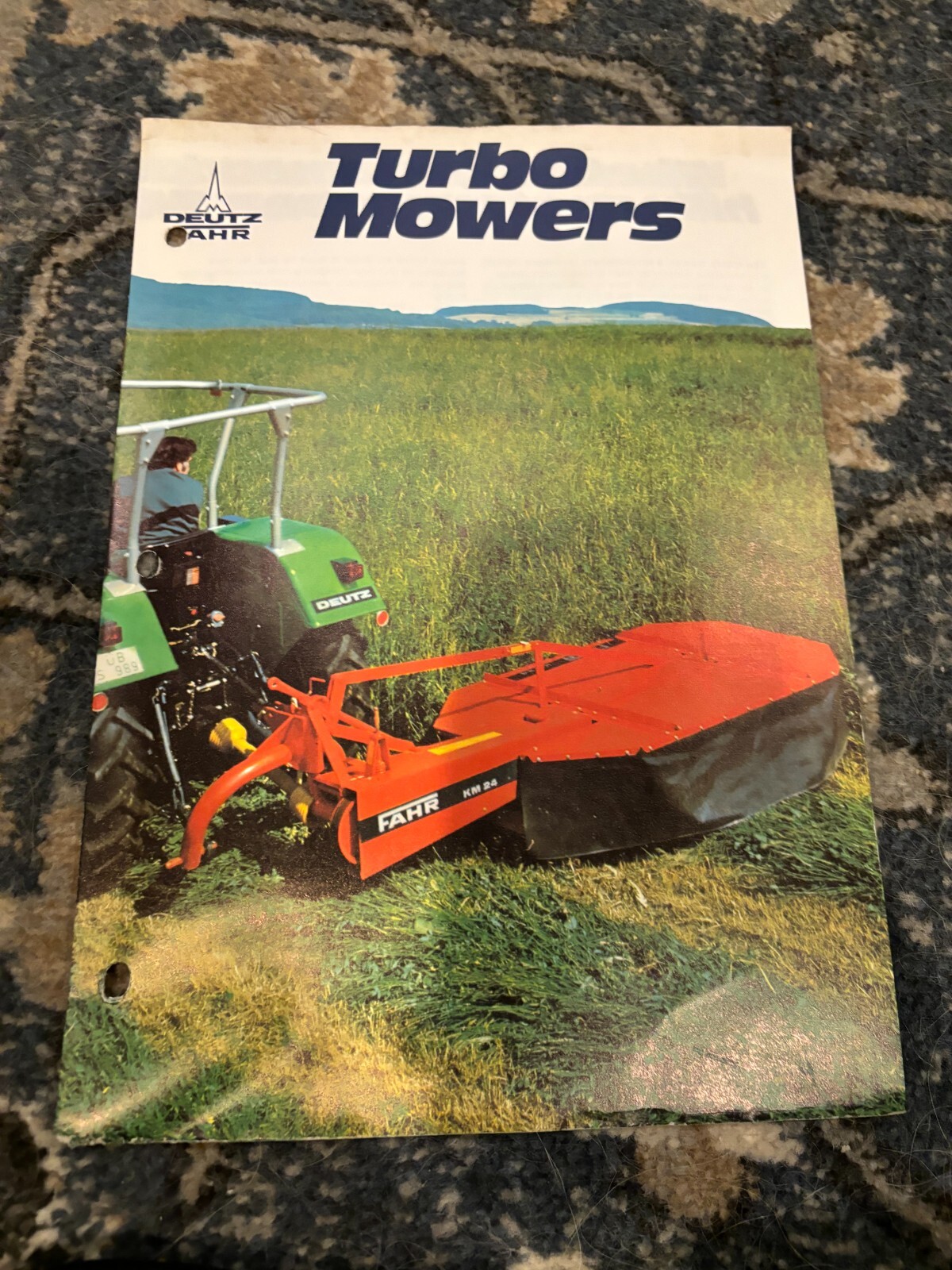 Deutz Fahr Disc Turbo Mowers Brochure FCCA24