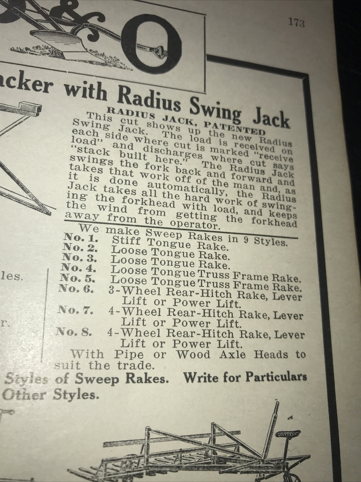 1916 Parlin & Orendorff P&O Farm Advertising – Kansas City Denver Oklahoma