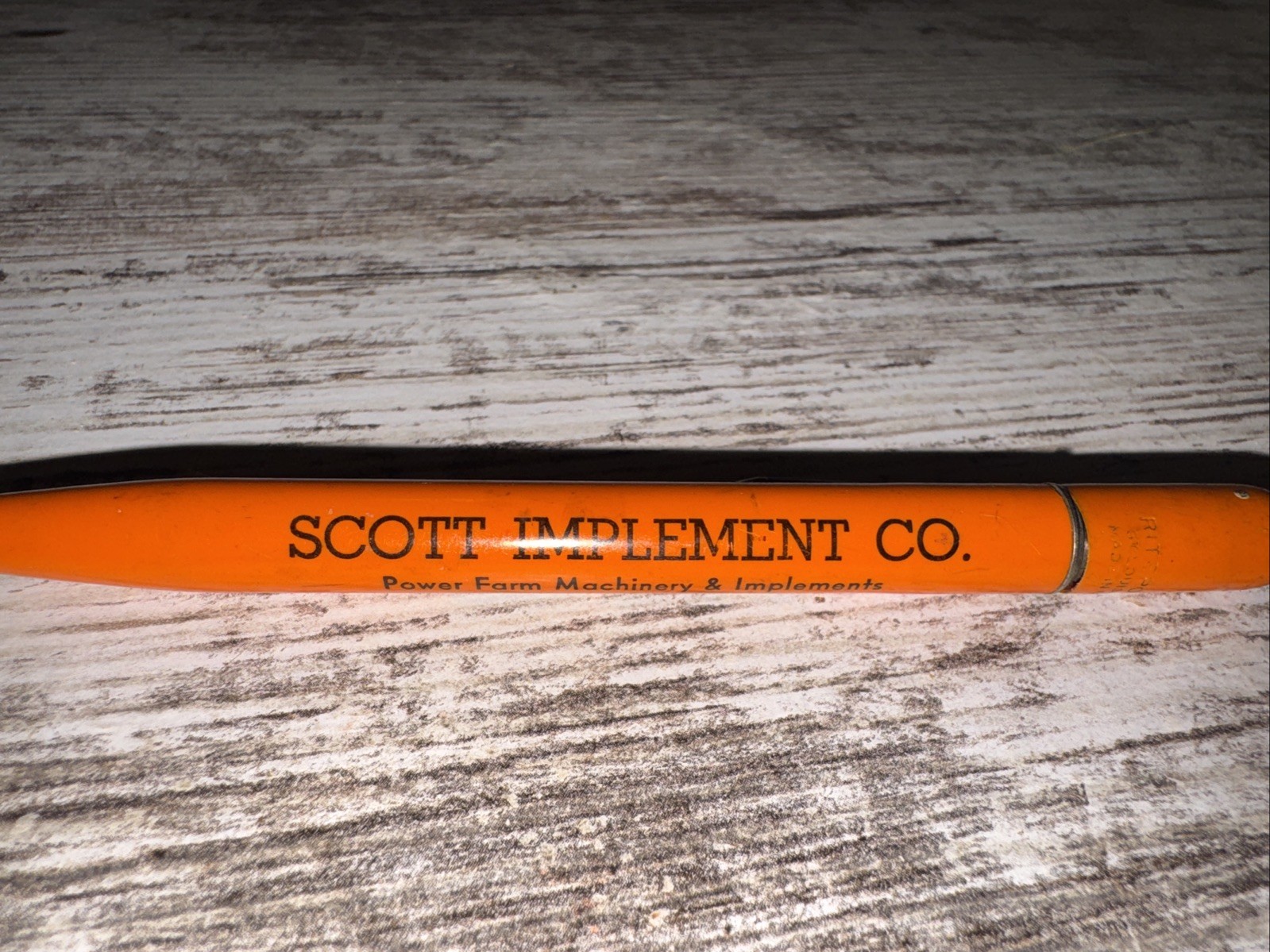 Scott Implement Co Power Farm Machinery Pencil Platteville Wis