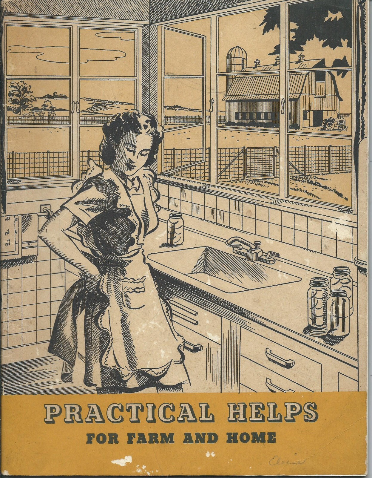 1946 booklet PRACTICAL HELPS for FARM and HOME 64 pages info Republic Steel book