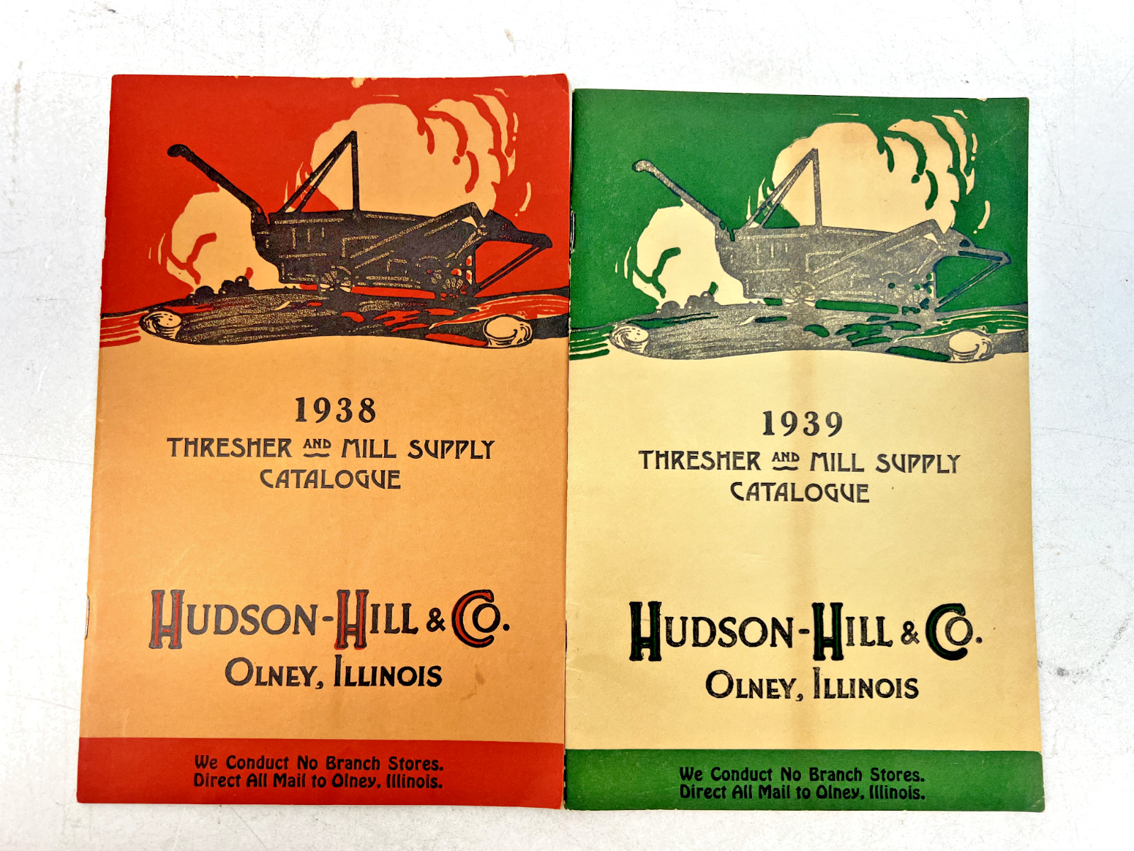 VTG 1938 & 1939 Thresher & Mill Supply Catalogue – Hudson-Hill & Co. – Olney, IL