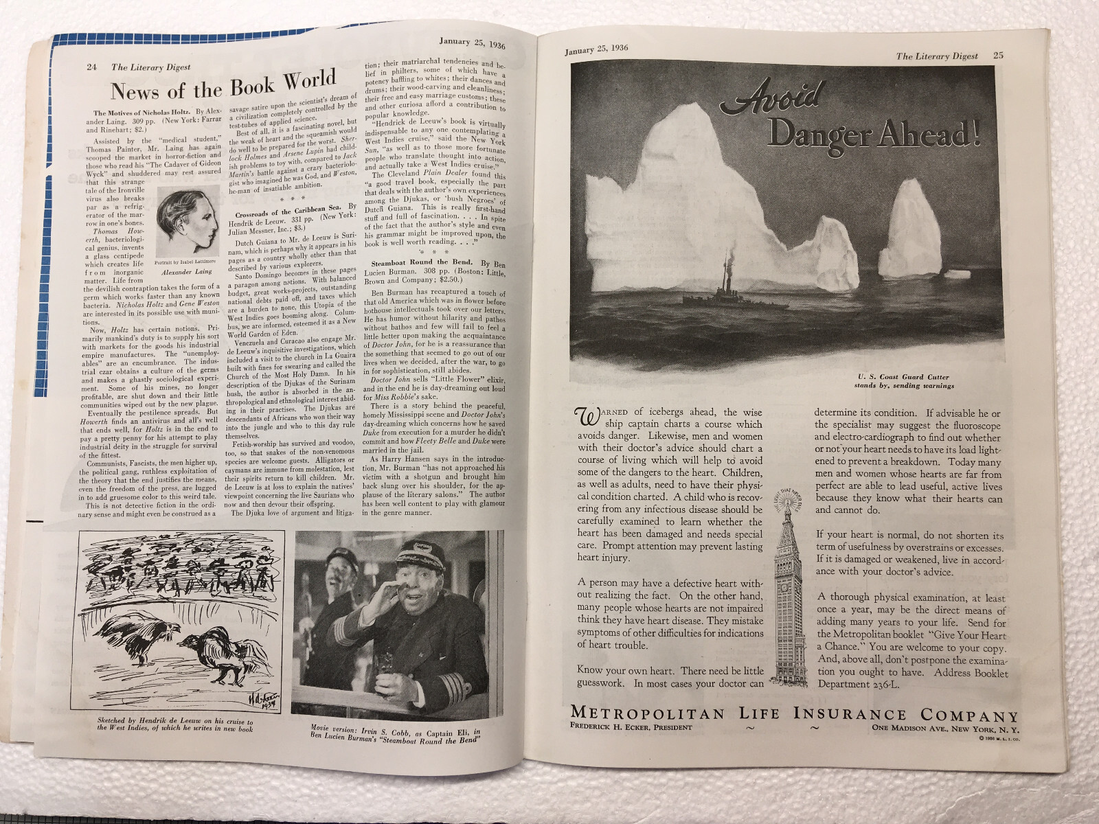 THE LITERARY DIGEST MAGAZINE — JANUARY 25, 1936