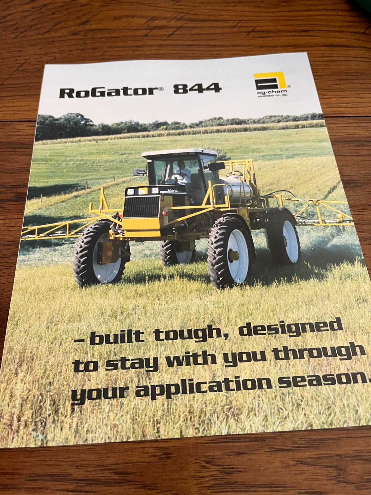 Rogator 844 Sprayer Brochure FCCA