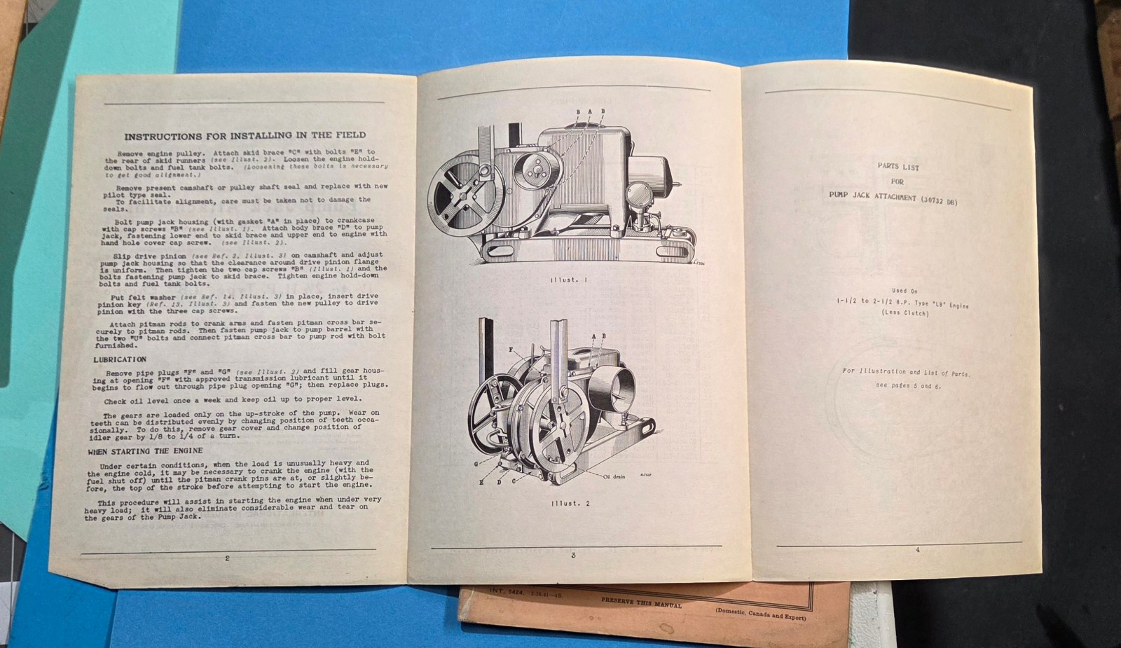 Vintage McCormick Deering WD 9 Tractor Manual 1941 WWII Tires