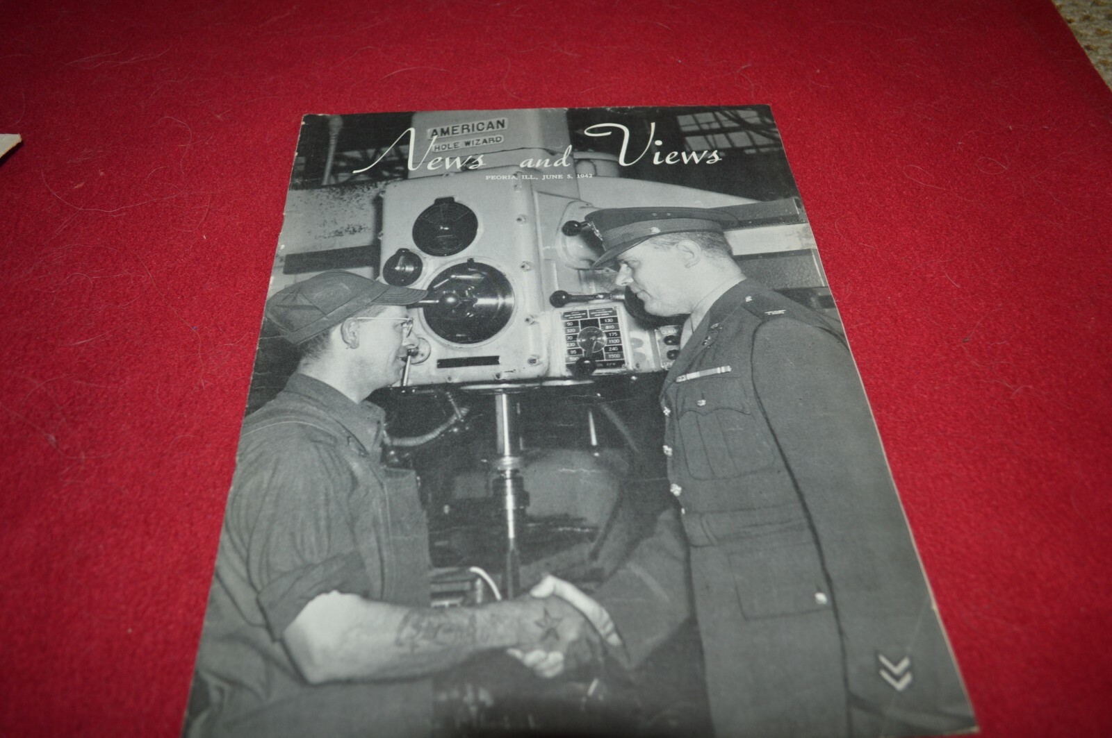 Caterpillar Employee Magazine News & Views June 5 1942 Dealer&rsquo;s Brochure AMIL16