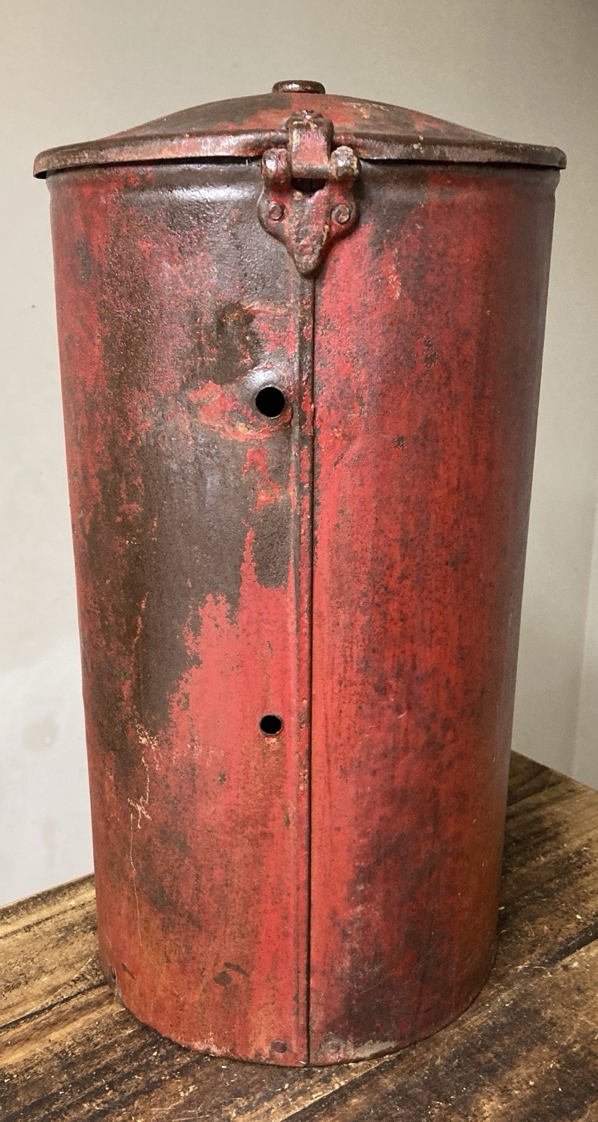 VERY RARE McCormick Twine Grain Binder Feeder Can 1800&rsquo;s Antique HARD TO FIND