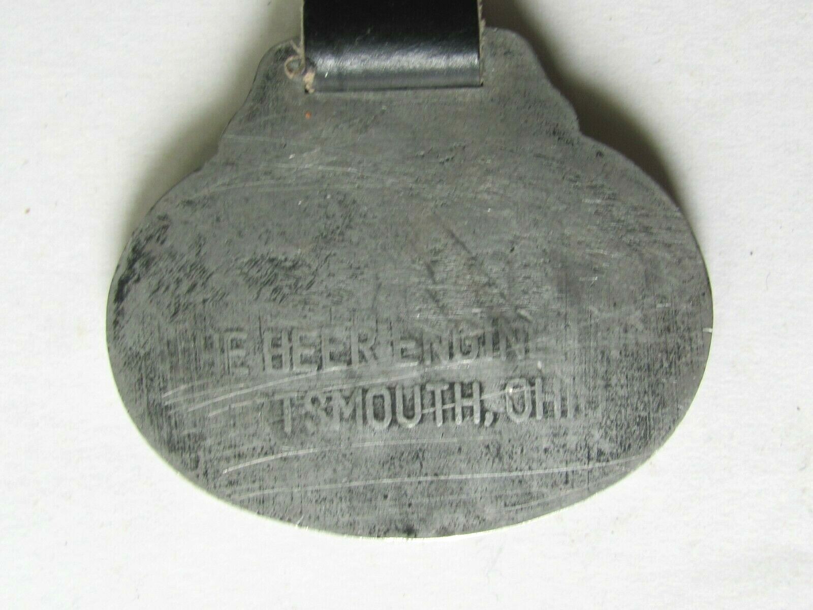 OLD WATCH FOB THE HEER FOUR WHEEL DRIVE TRACTOR HEER ENGINE CO PORTSMOUTH OHIO