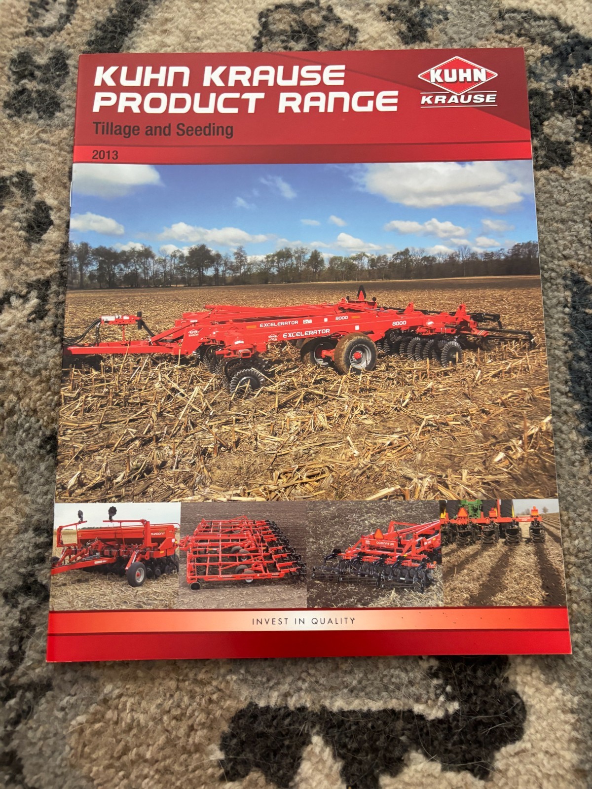 Kuhn Krause Tillage & Seeding Buyers Guide For 2013 Brochure FCCA25