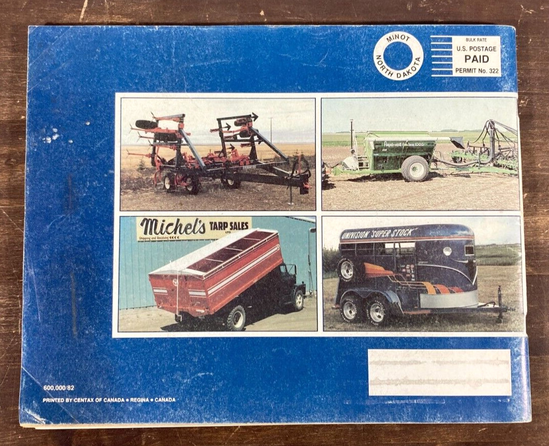 Saskatchewan Implement Buyers Guide 1983 Catalog Farm Agriculture Industrial