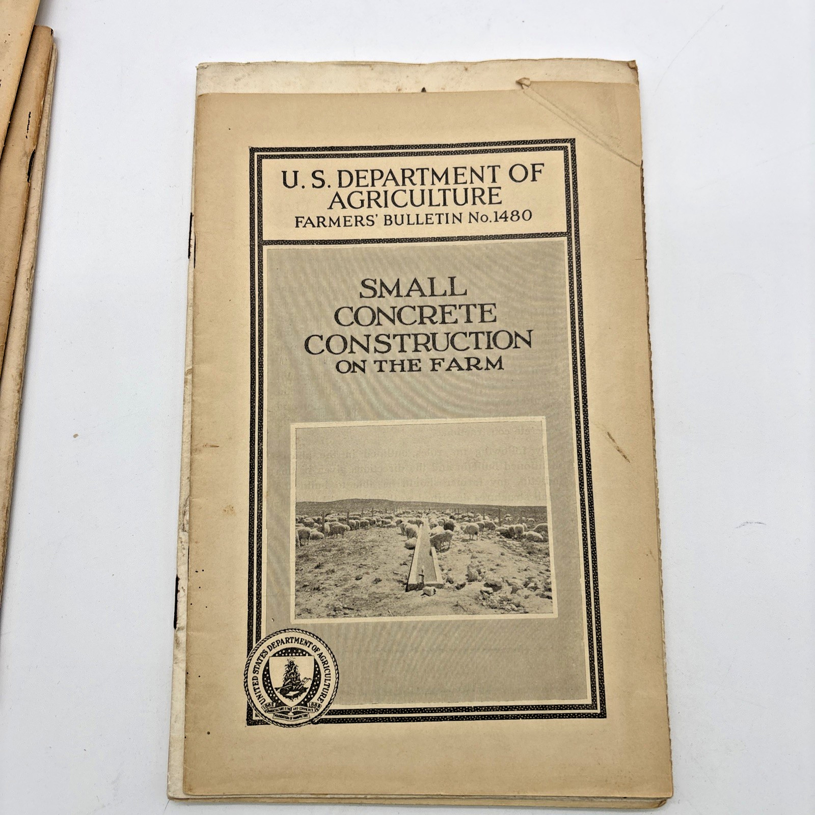 1898, 1900’s-1930&rsquo;S U.S DEPARTMENT OF AGRICULTURE FARMERS&rsquo; BULLETINS LOT OF 14