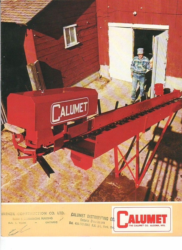 Farm Equipment Brochure – Calumet – Box Beam Elevator – Tanks – 1973 (FB650)