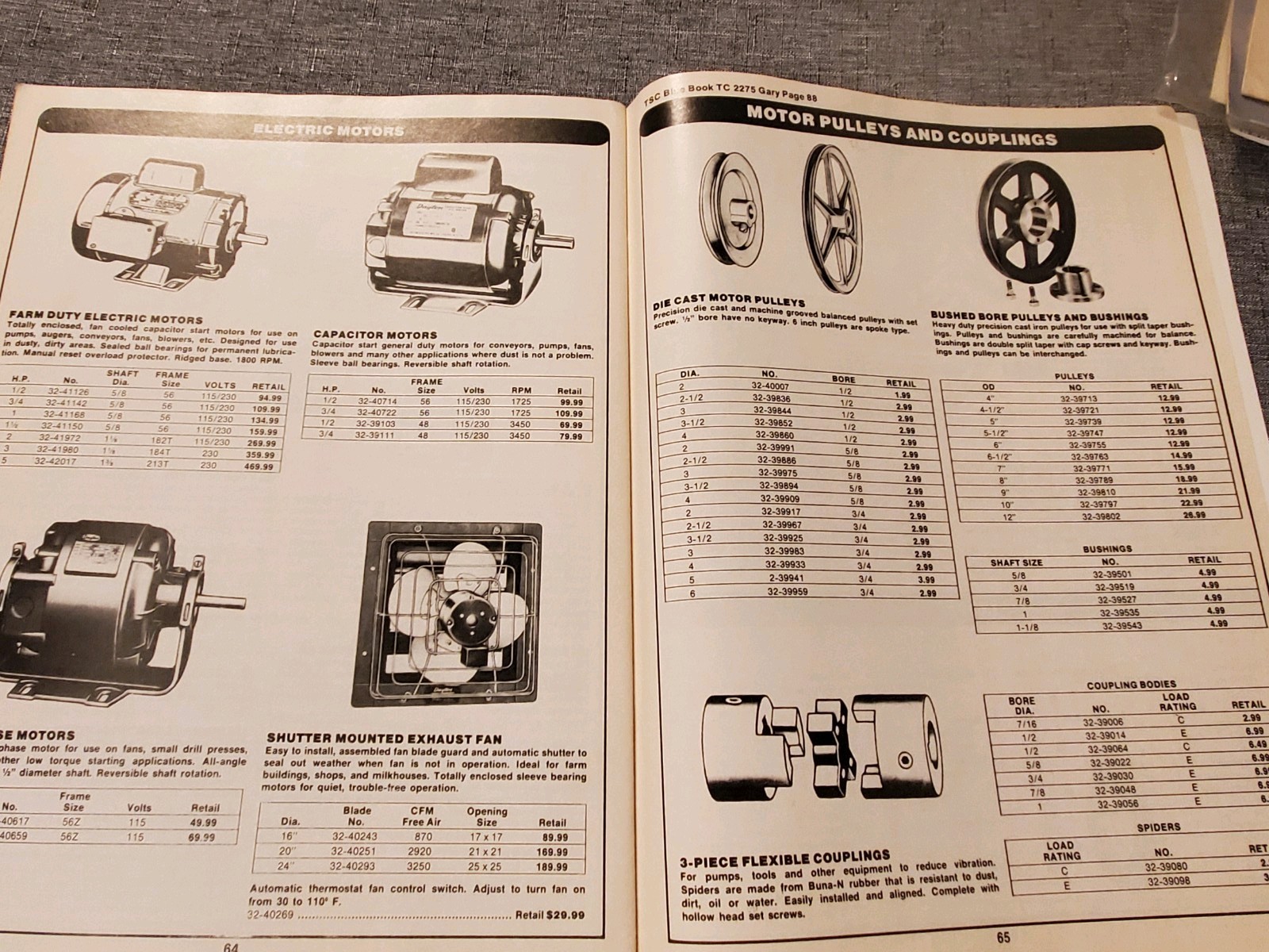 Tractor Supply Co Mail Order Catalog VGC. 1983. Oliver, Ford, John Deere, AC, MF
